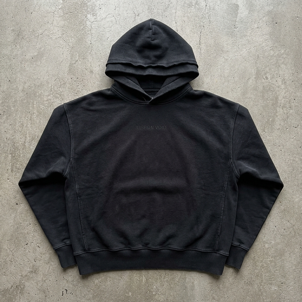 Oversized Shadow Hoodie Back