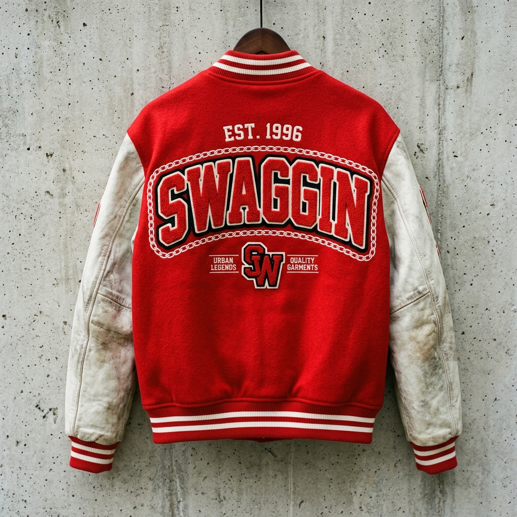 Signal Varsity Jacket Back